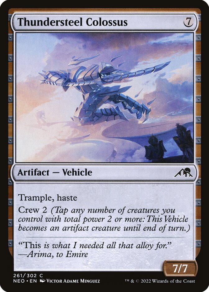 Thundersteel Colossus (261) - Kamigawa: Neon Dynasty (NEO)