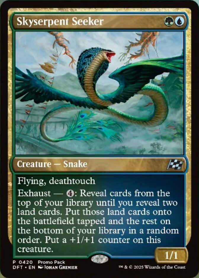 Skyserpent Seeker - [Promo] Aetherdrift (DFT)