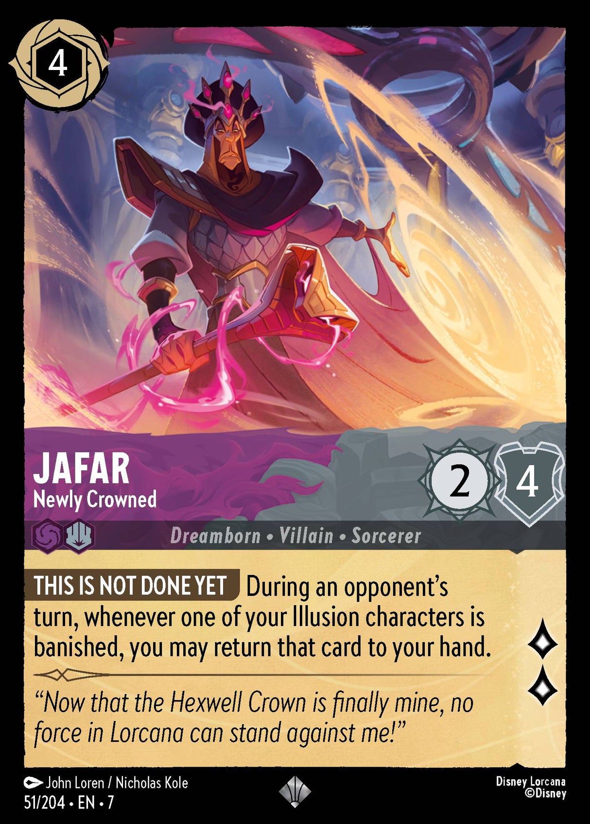 Jafar - Newly Crowned - [Foil] Archazia’s Island (7)