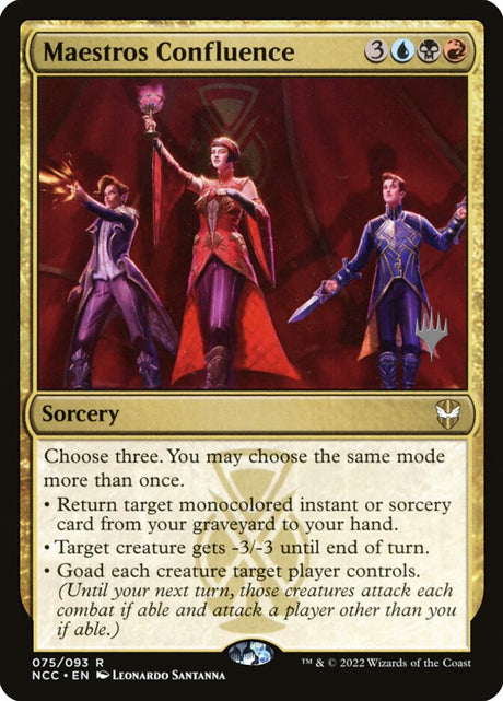 Maestros Confluence (75p) - New Capenna Commander Promos (PNCC)