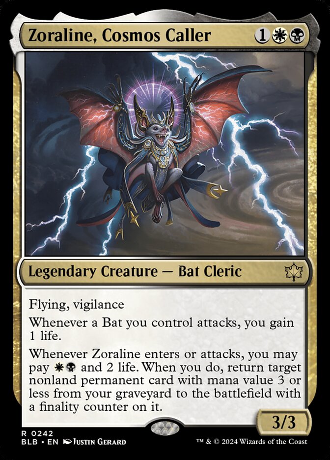 Zoraline, Cosmos Caller (242) - Bloomburrow (BLB)