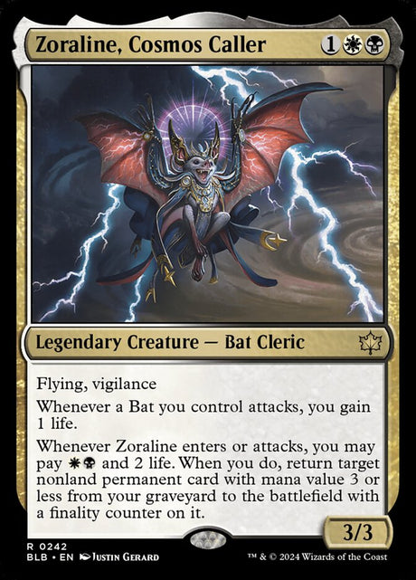 Zoraline, Cosmos Caller (242) - Bloomburrow (BLB)