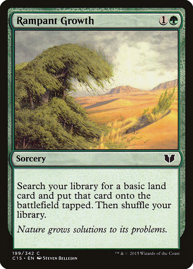 Rampant Growth (199) - Commander 2015 (C15)