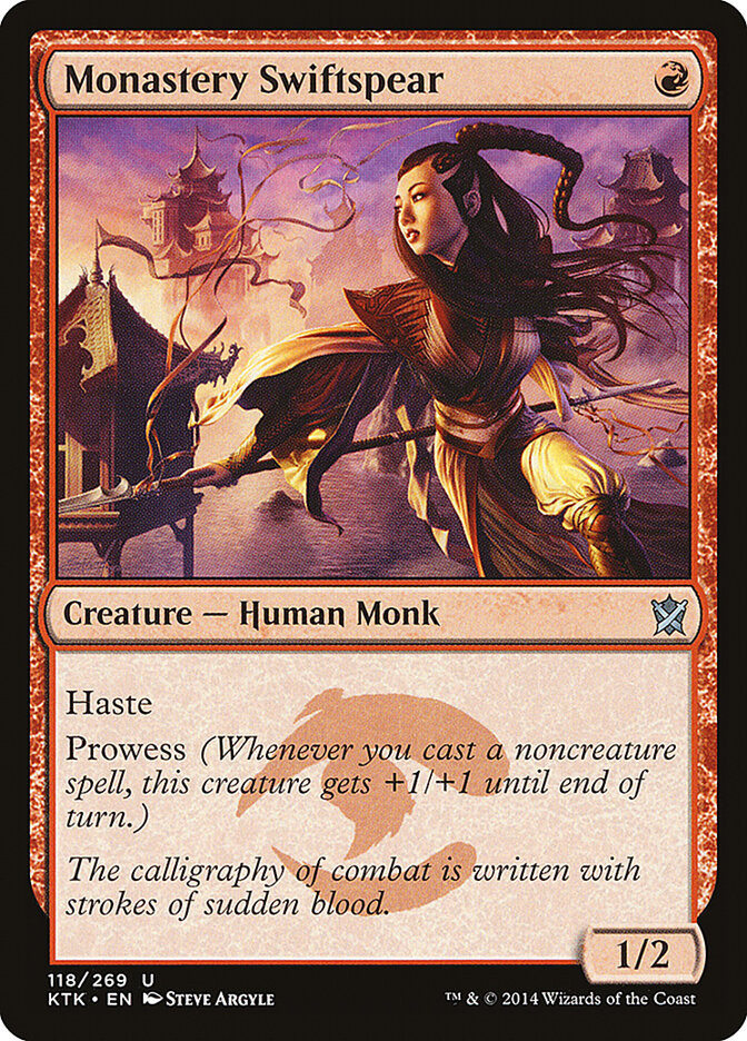 Monastery Swiftspear (118) - Khans of Tarkir (KTK)