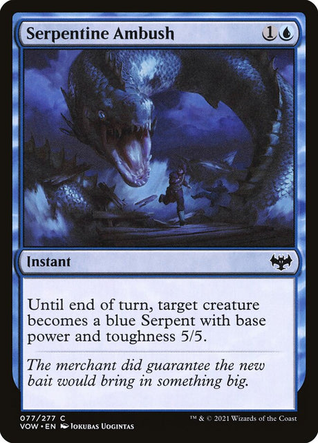 Serpentine Ambush (77) - Innistrad: Crimson Vow (VOW)