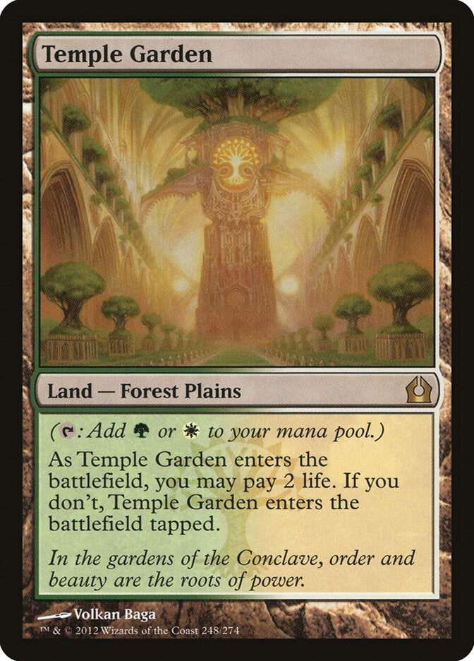 Temple Garden (248) - Return to Ravnica (RTR)