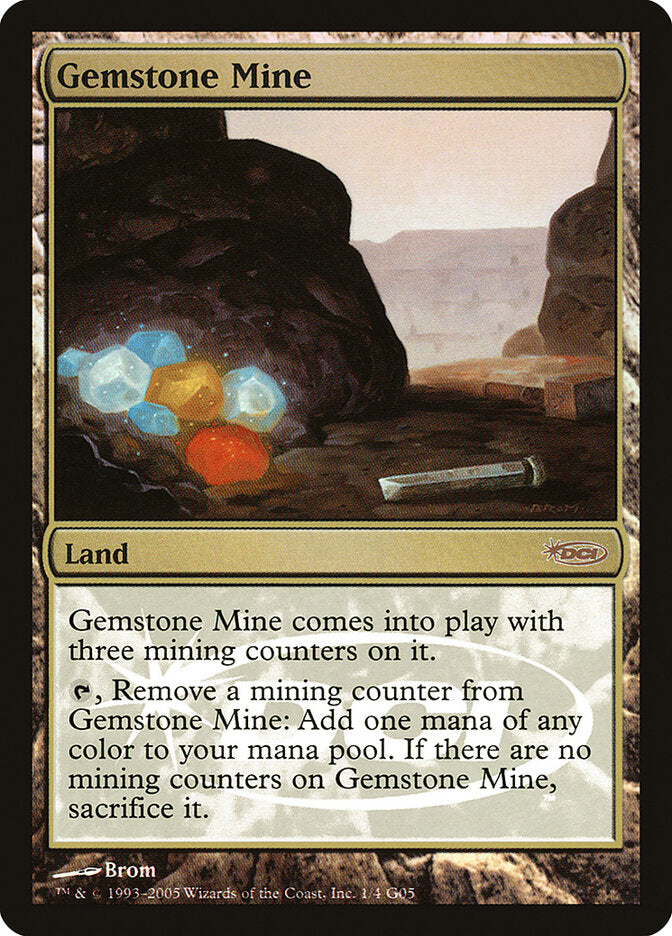Gemstone Mine (1) - Judge Gift Cards 2005 (G05)