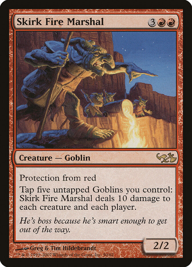 Skirk Fire Marshal (50) - Duel Decks: Elves vs. Goblins (DD1)