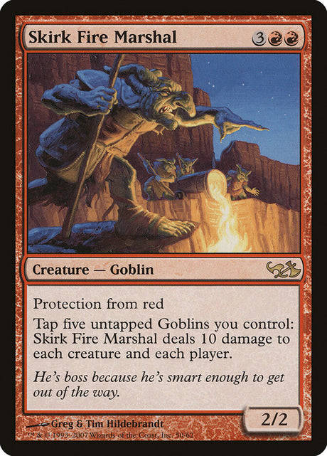 Skirk Fire Marshal (50) - Duel Decks: Elves vs. Goblins (DD1)