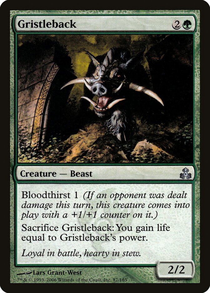 Gristleback (87) - Guildpact (GPT)