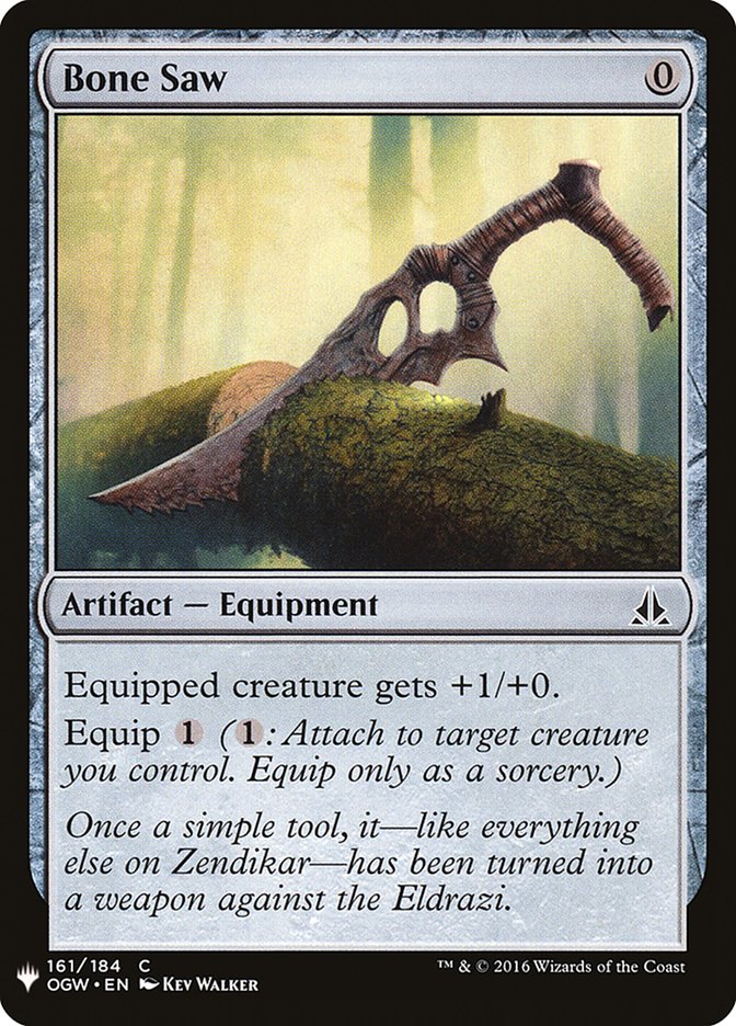 Bone Saw - The List (PLST)
