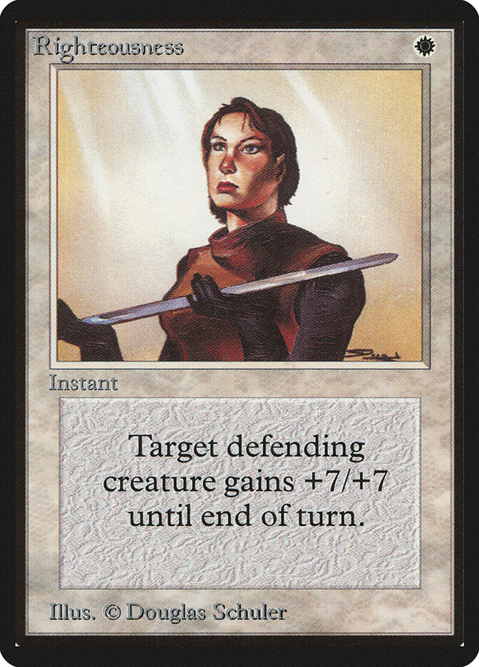 Righteousness (37) - Limited Edition Beta (LEB)