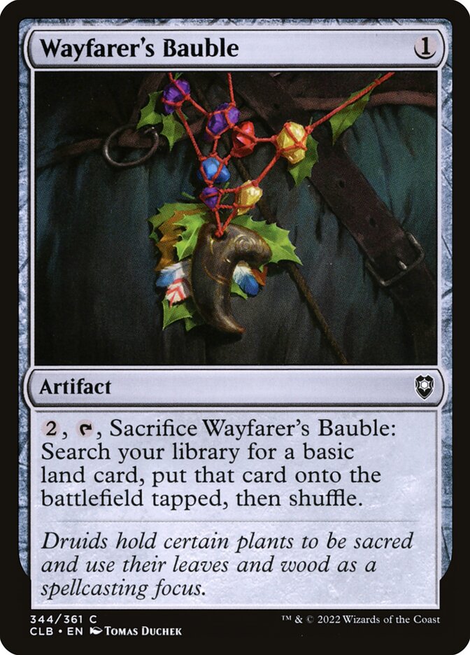 Wayfarer's Bauble (344) - Commander Legends: Battle for Baldur's Gate (CLB)