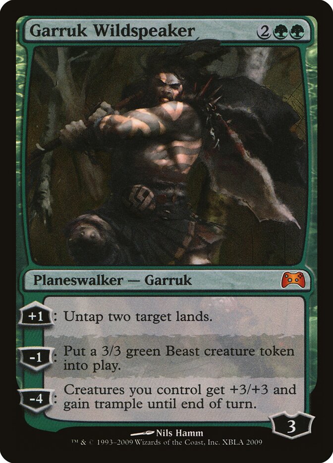 Garruk Wildspeaker (1) - Duels of the Planeswalkers 2009 Promos (PDTP)