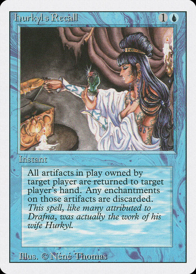 Hurkyl's Recall (60) - Revised Edition (3ED)