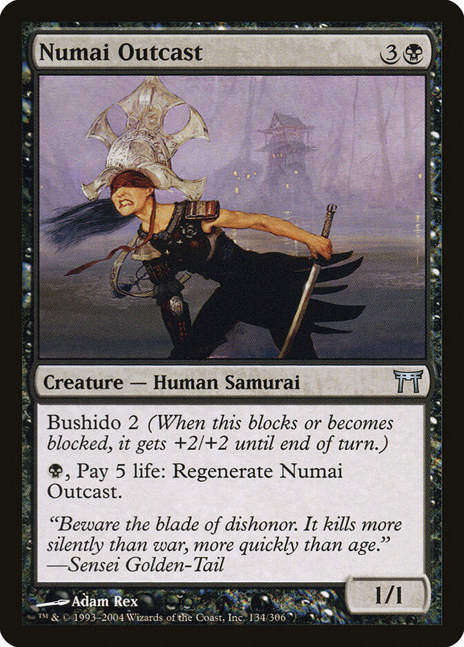 Numai Outcast (134) - Champions of Kamigawa (CHK)