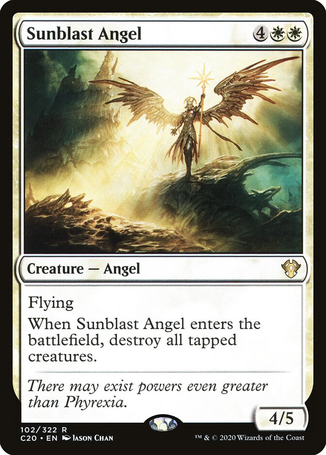 Sunblast Angel (102) - Commander 2020 (C20)