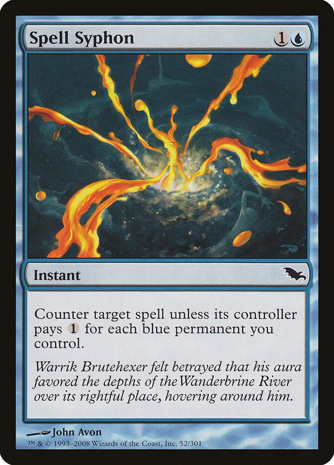 Spell Syphon (52) - Shadowmoor (SHM)