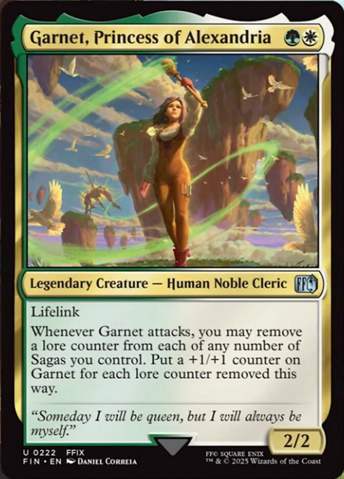 Garnet, Princess of Alexandria (222) - [Foil] Final Fantasy (FIN)