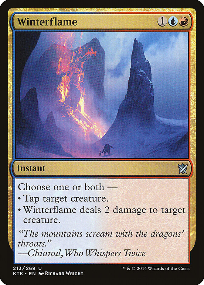 Winterflame (213) - Khans of Tarkir (KTK)