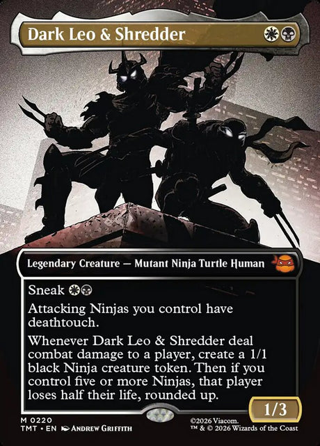 Dark Leo & Shredder (220) - Teenage Mutant Ninja Turtles (TMT)