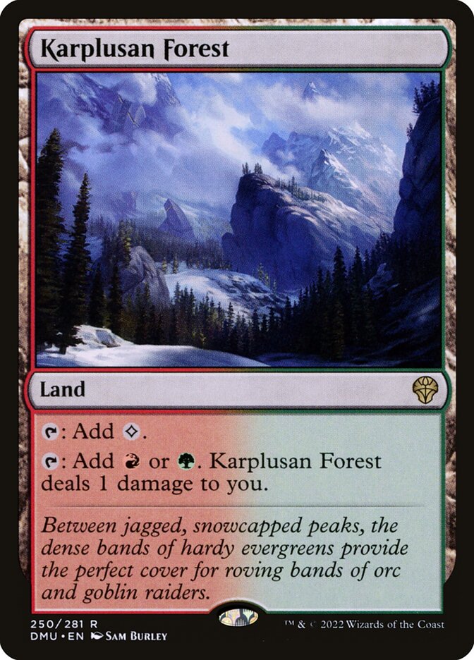 Karplusan Forest (250) - Dominaria United (DMU)