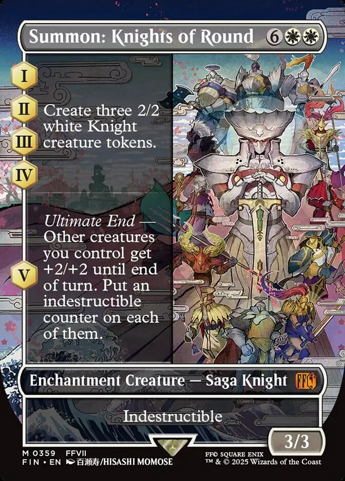 Summon: Knights of Round (359) - Final Fantasy (FIN)