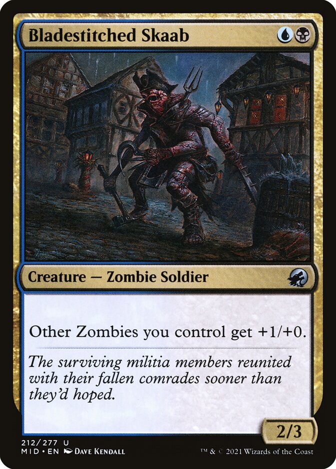 Bladestitched Skaab (212) - Innistrad: Midnight Hunt (MID)