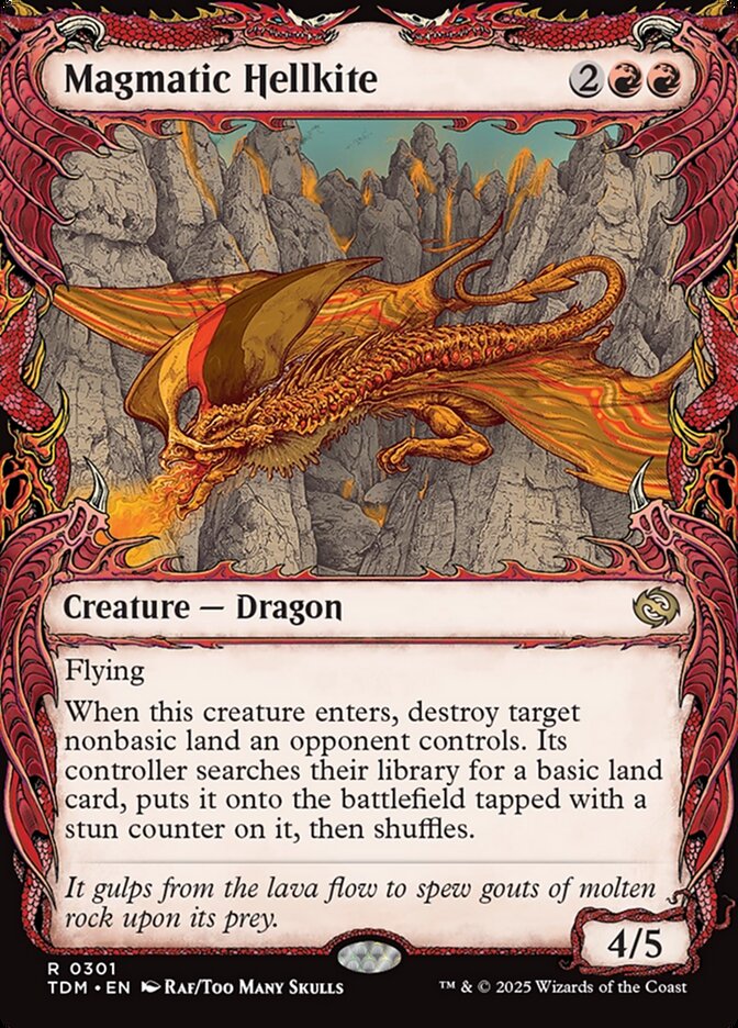 Magmatic Hellkite (301) - Tarkir: Dragonstorm (TDM)