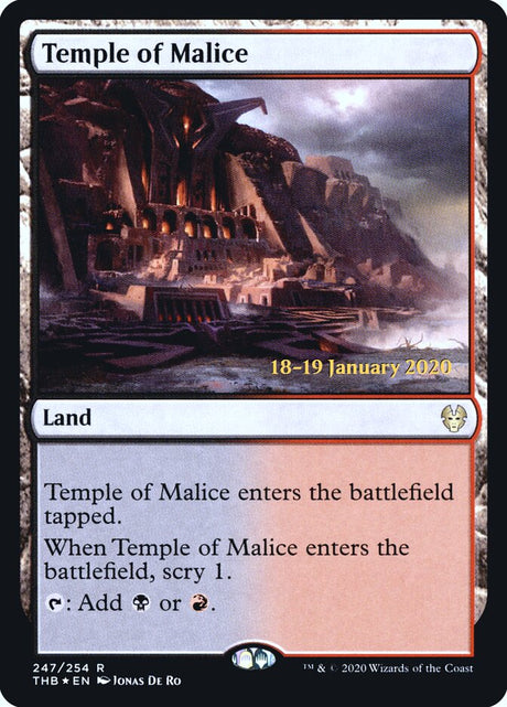 Temple of Malice (247s) - Theros Beyond Death Promos (PTHB)