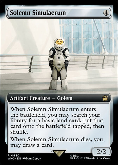 Solemn Simulacrum (480) - Doctor Who (WHO)