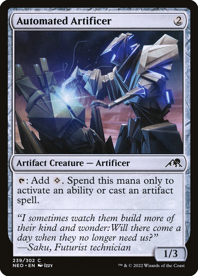 Automated Artificer (239) - Kamigawa: Neon Dynasty (NEO)