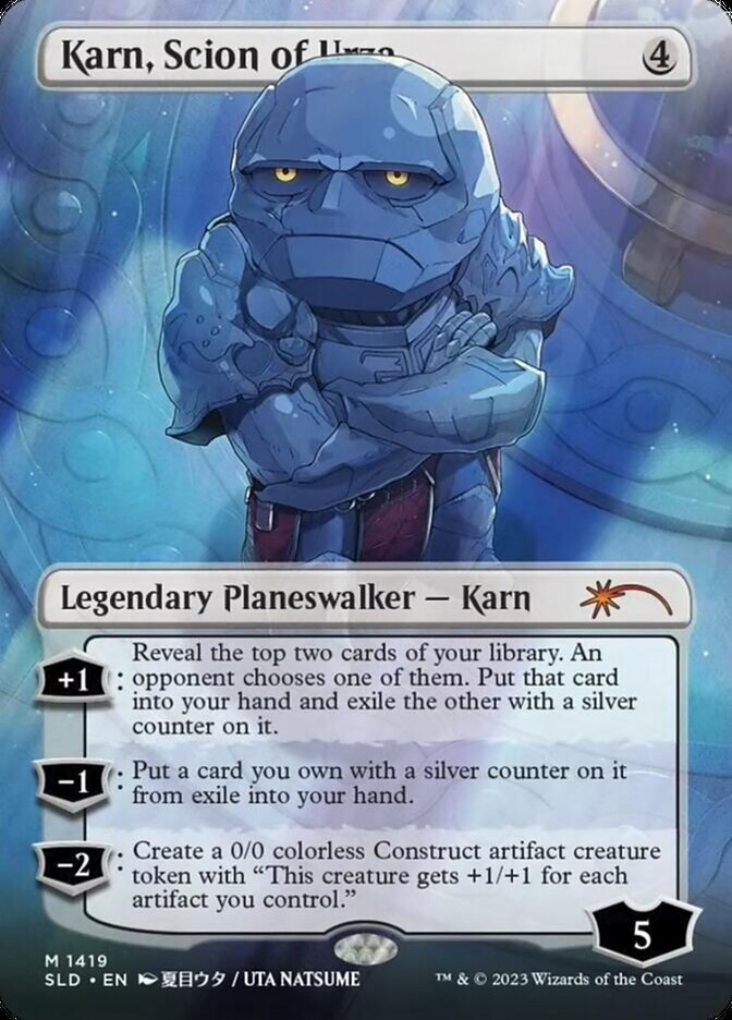 Karn, Scion of Urza (1419★) - Secret Lair Drop (SLD)