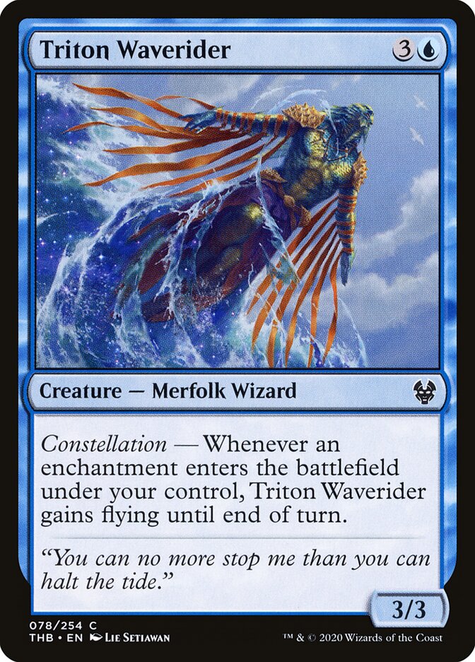 Triton Waverider (78) - Theros Beyond Death (THB)