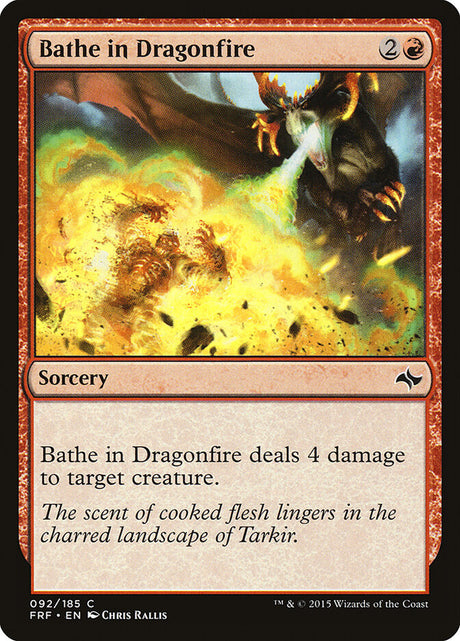 Bathe in Dragonfire (92) - Fate Reforged (FRF)