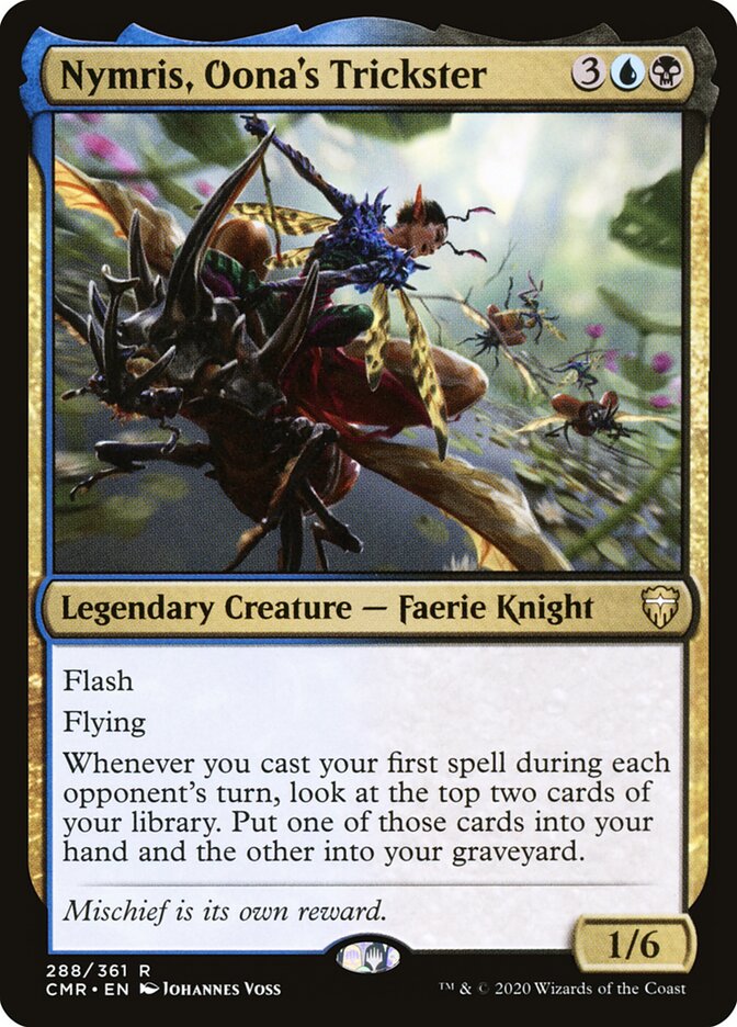 Nymris, Oona's Trickster (288) - Commander Legends (CMR)