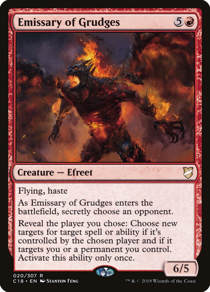 Emissary of Grudges (20) - Commander 2018 (C18)