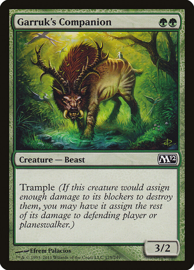 Garruk's Companion (175) - Magic 2012 (M12)