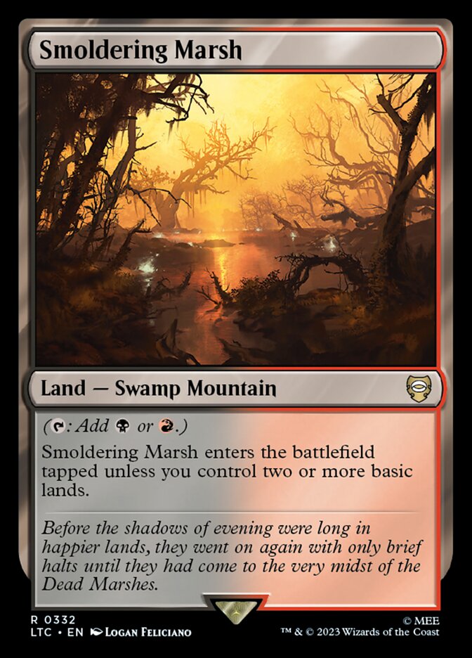 Smoldering Marsh (332) - Tales of Middle-earth Commander (LTC)