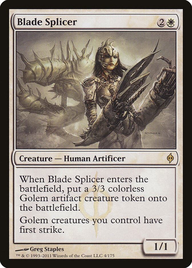 Blade Splicer (4) - New Phyrexia (NPH)
