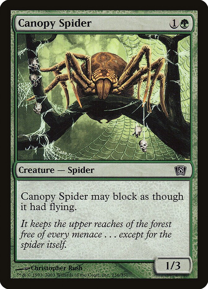 Canopy Spider (236) - Eighth Edition (8ED)