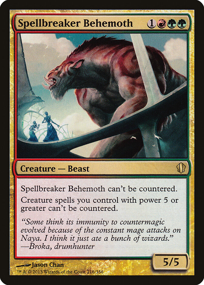 Spellbreaker Behemoth (216) - Commander 2013 (C13)