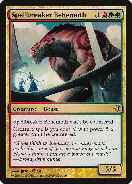 Spellbreaker Behemoth (216) - Commander 2013 (C13)
