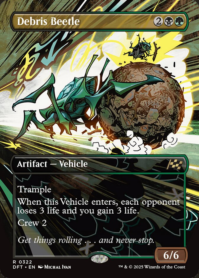 Debris Beetle (322) - Aetherdrift (DFT)