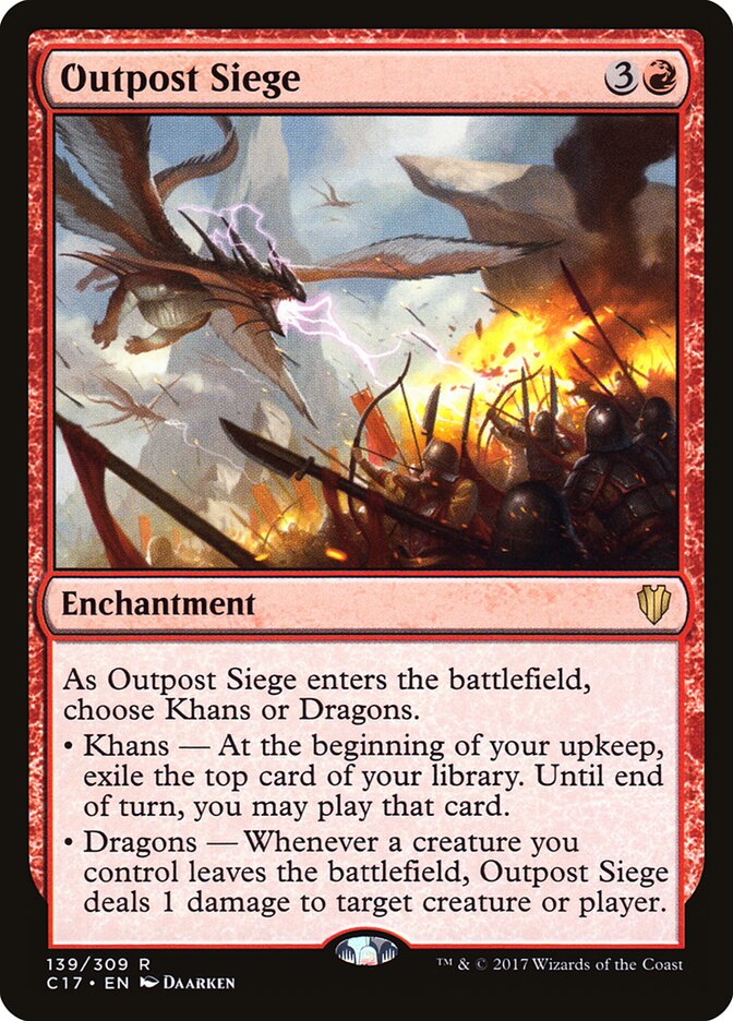 Outpost Siege (139) - Commander 2017 (C17)