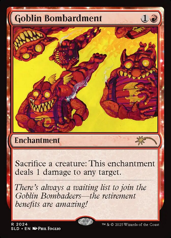 Goblin Bombardment (2024) - Secret Lair Drop (SLD)