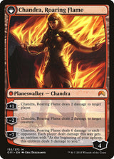 Chandra, Fire of Kaladesh // Chandra, Roaring Flame (ORI-135) - The List (PLST)