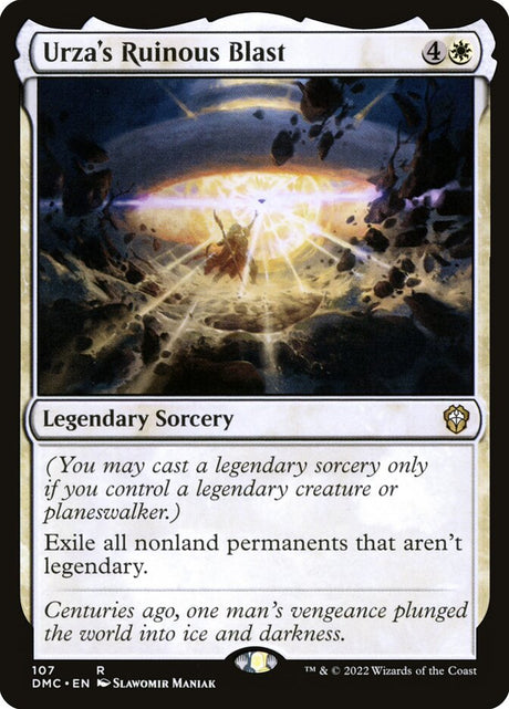 Urza's Ruinous Blast (107) - Dominaria United Commander (DMC)