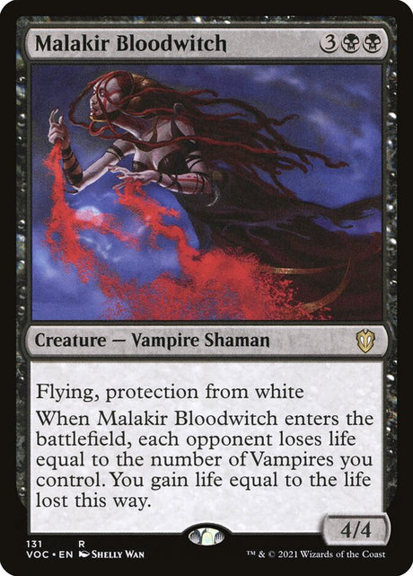 Malakir Bloodwitch (131) - Crimson Vow Commander (VOC)