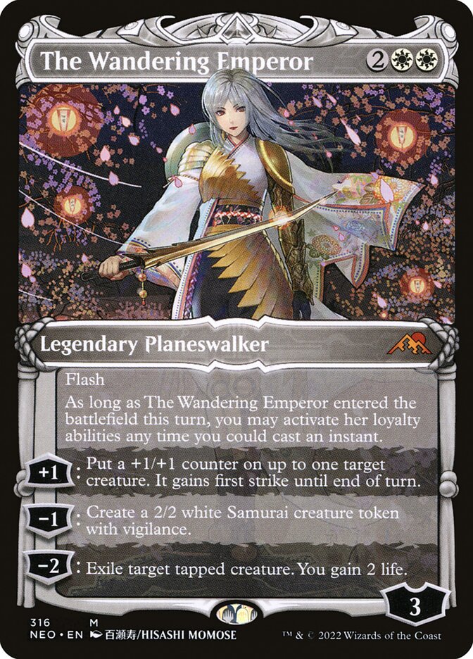 The Wandering Emperor (316) - Kamigawa: Neon Dynasty (NEO)